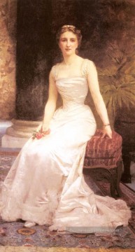 William Adolphe Bouguereau œuvres - Portrait de Madame Olry Roederer réalisme William Adolphe Bouguereau